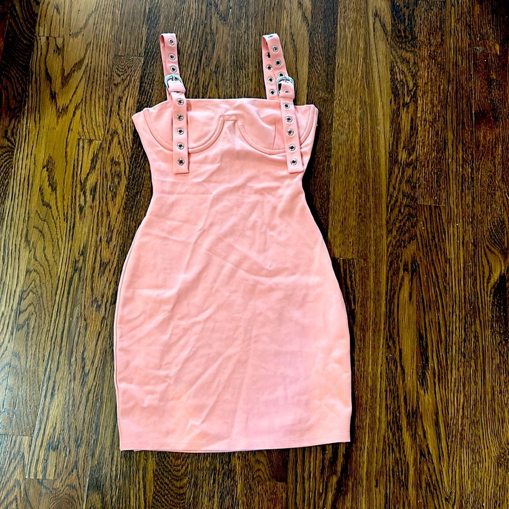 Hours Pink Bodycon Mini-Dress NWOT (Revolve) - XXS